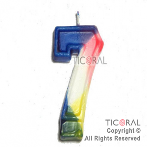 VELA HS2079-7 NUMEROTE CALADO x 1